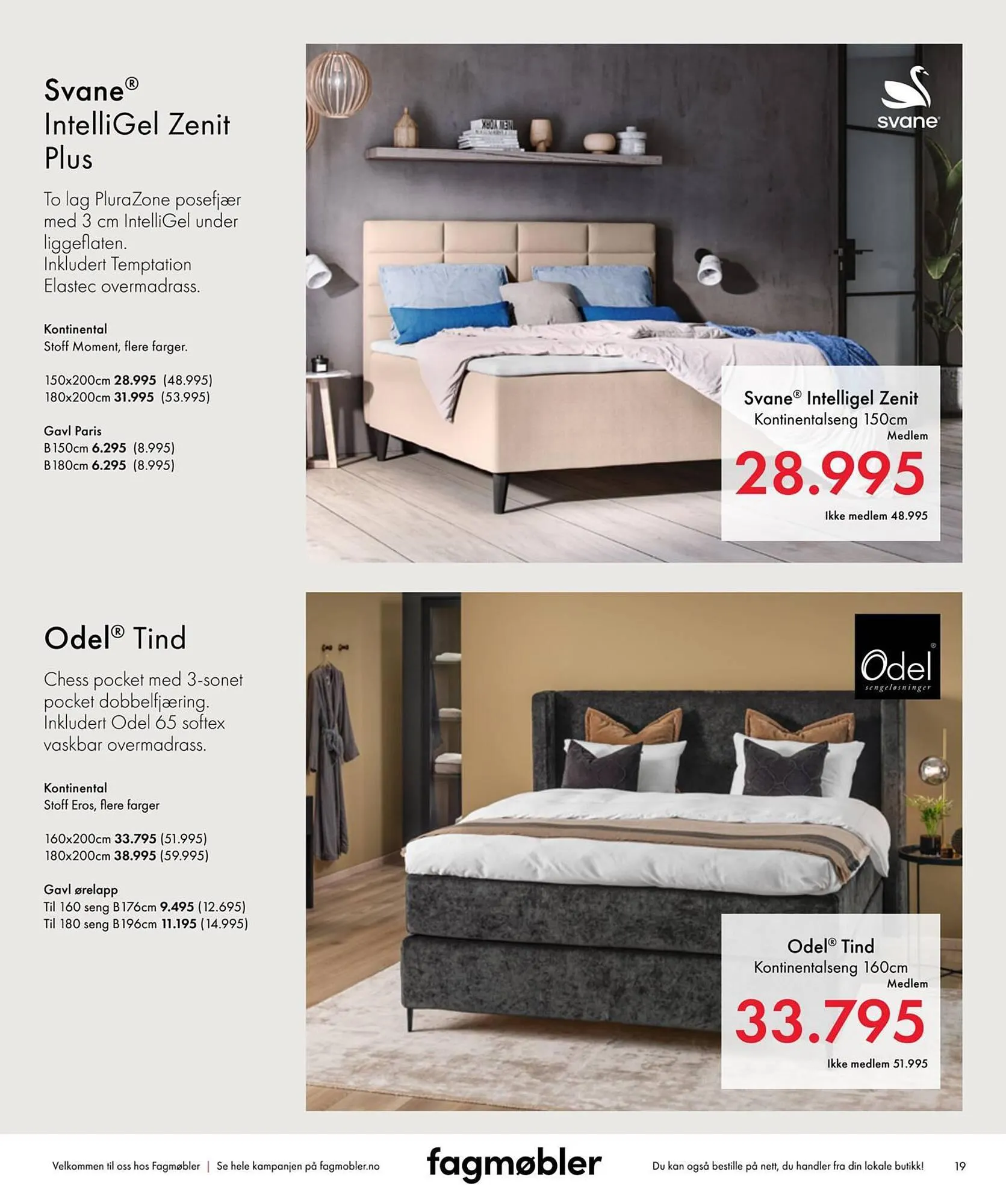 Fagmøbler Kundeavis fra 30. september til 31. oktober 2023 - kundeavisside 19
