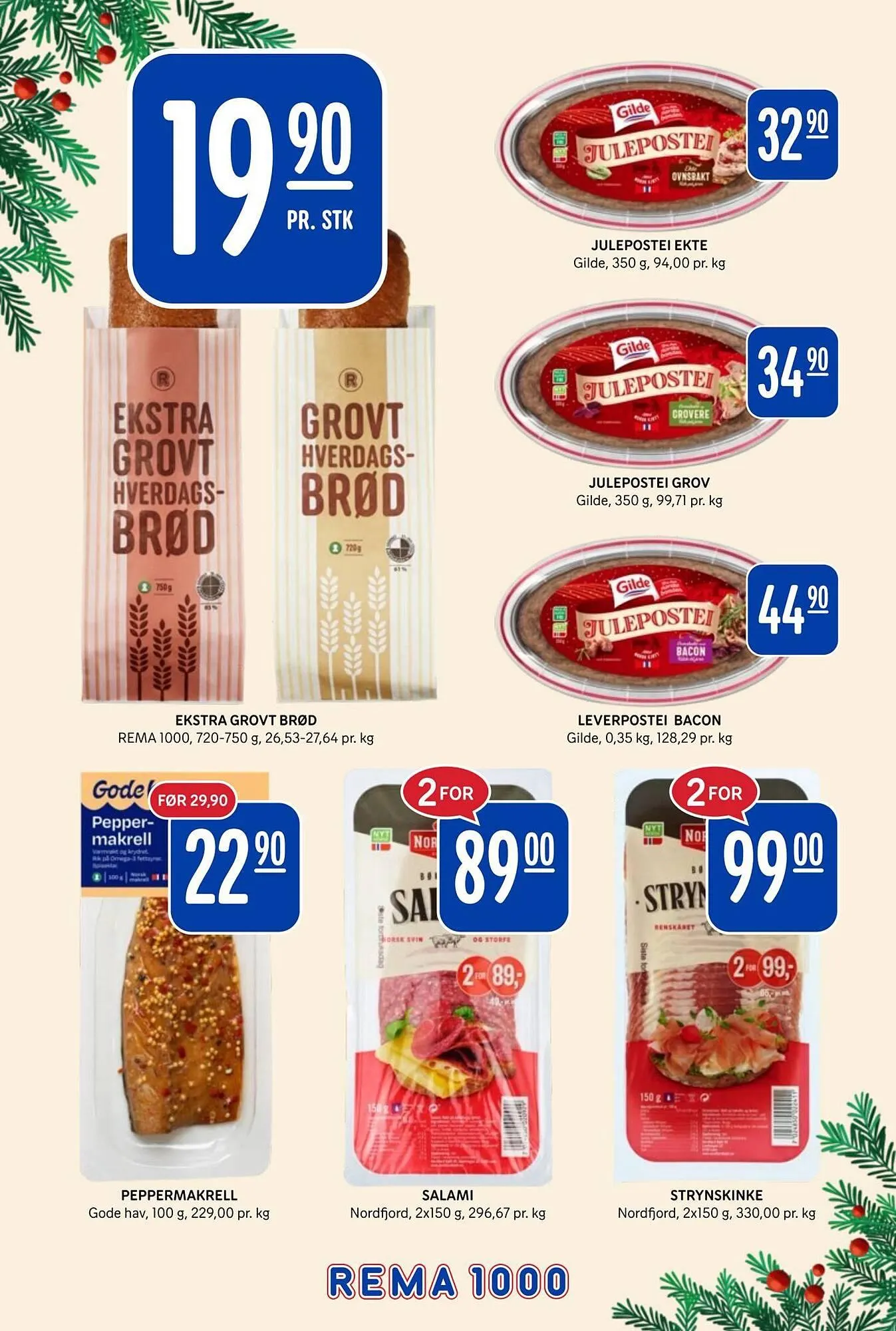 Rema 1000 kundeavis fra 22. desember til 24. desember 2025 - kundeavisside 17