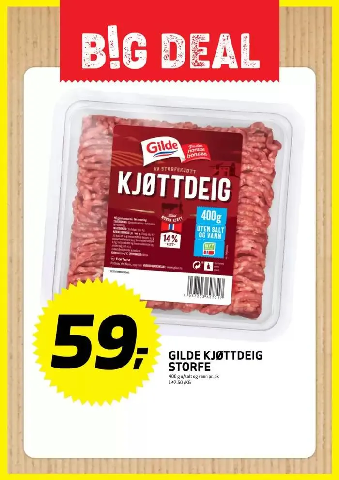 Bunnpris Kundeavis fra 28. oktober til 11. november 2024 - kundeavisside 15