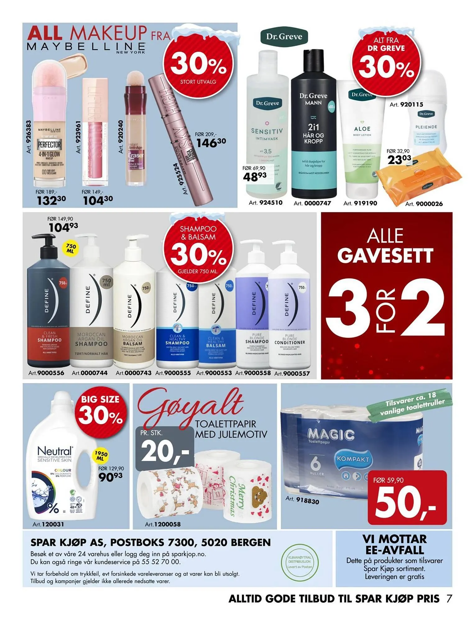 Sparkjøp kundeavis fra 15. desember til 29. desember 2025 - kundeavisside 7