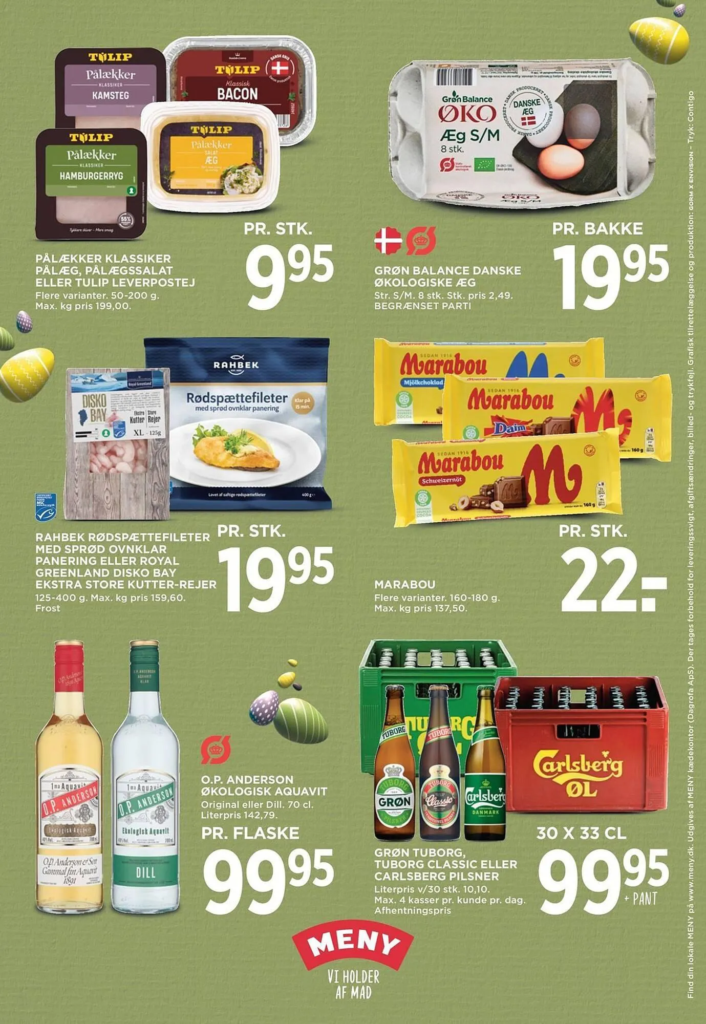 Meny kundeavis fra 27. mars til 4. april 2026 - kundeavisside 44
