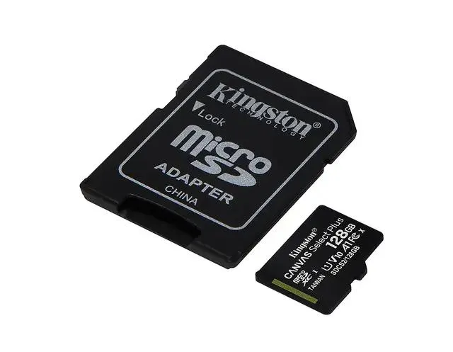 Kingston Canvas Select SDHC Kort 128GB