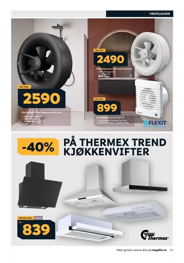 Megaflis Kundeavis fra 22. oktober til 5. november 2024 - kundeavisside 33