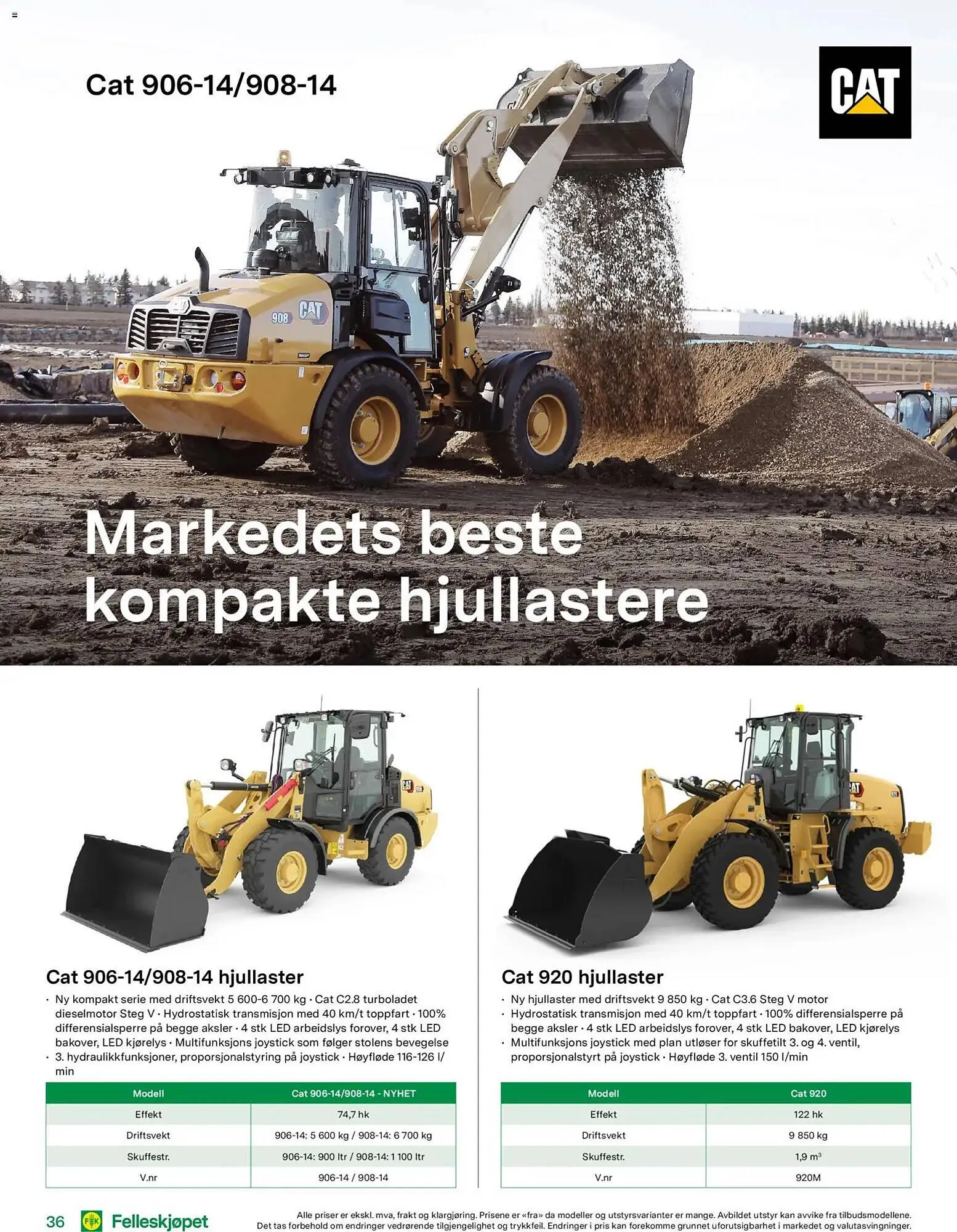 Felleskjøpet kundeavis fra 15. april til 3. januar 2027 - kundeavisside 36