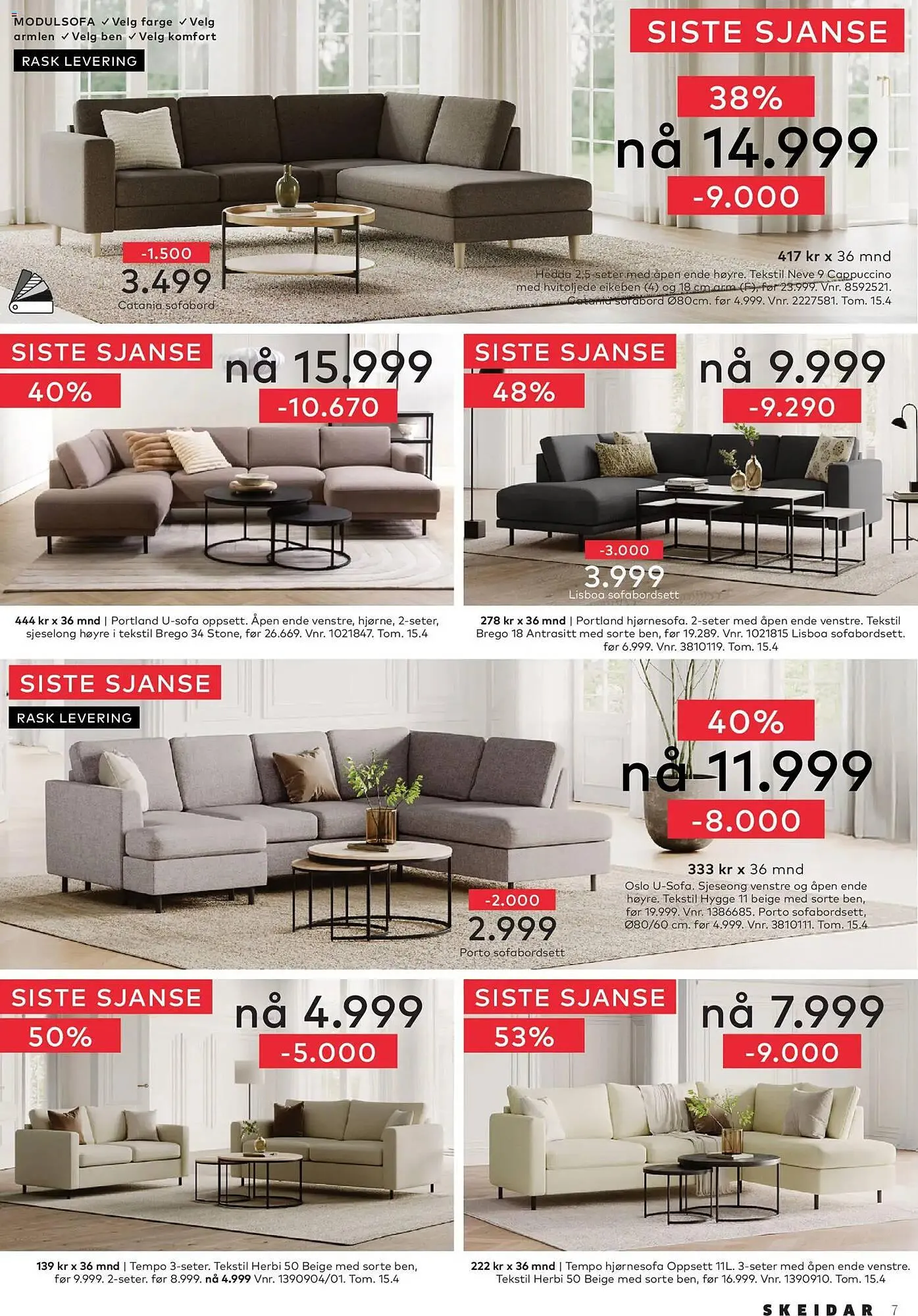 Skeidar kundeavis fra 7. april til 15. april 2026 - kundeavisside 7