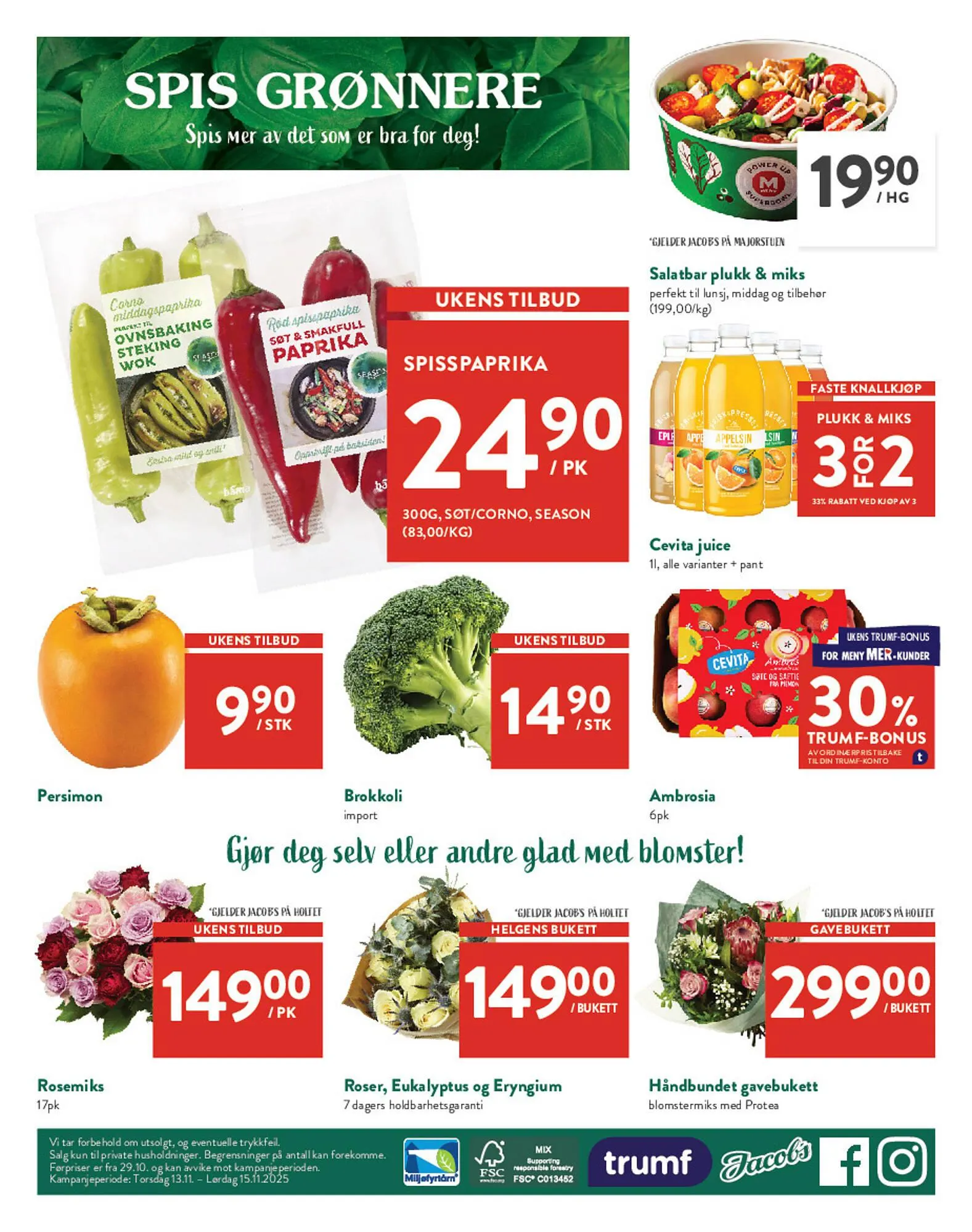 Jacobs kundeavis fra 10. november til 15. november 2025 - kundeavisside 6
