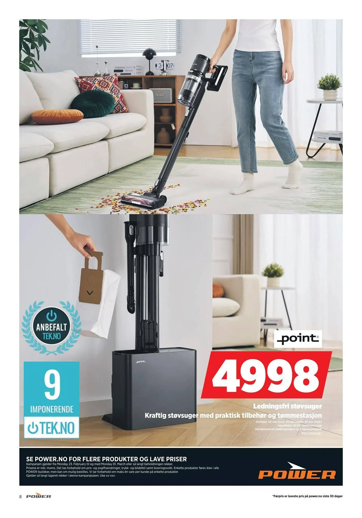 POWER kundeavis fra 23. februar til 2. mars 2026 - kundeavisside 8