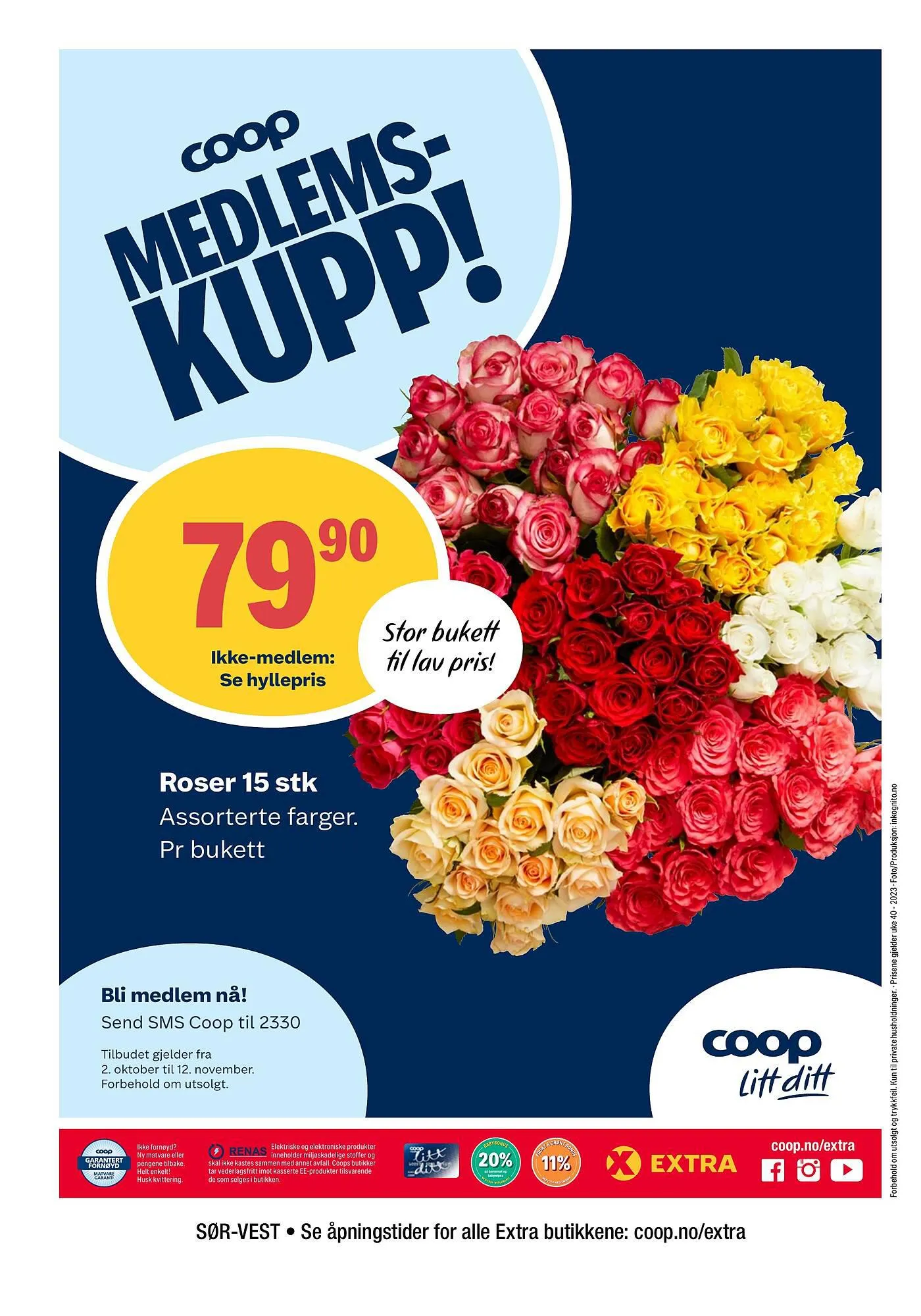 Coop Extra Kundeavis fra 2. oktober til 8. oktober 2023 - kundeavisside 10