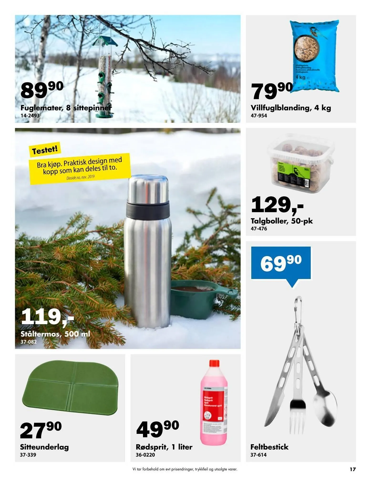 Biltema Kundeavis fra 19. februar til 23. mars 2025 - kundeavisside 17