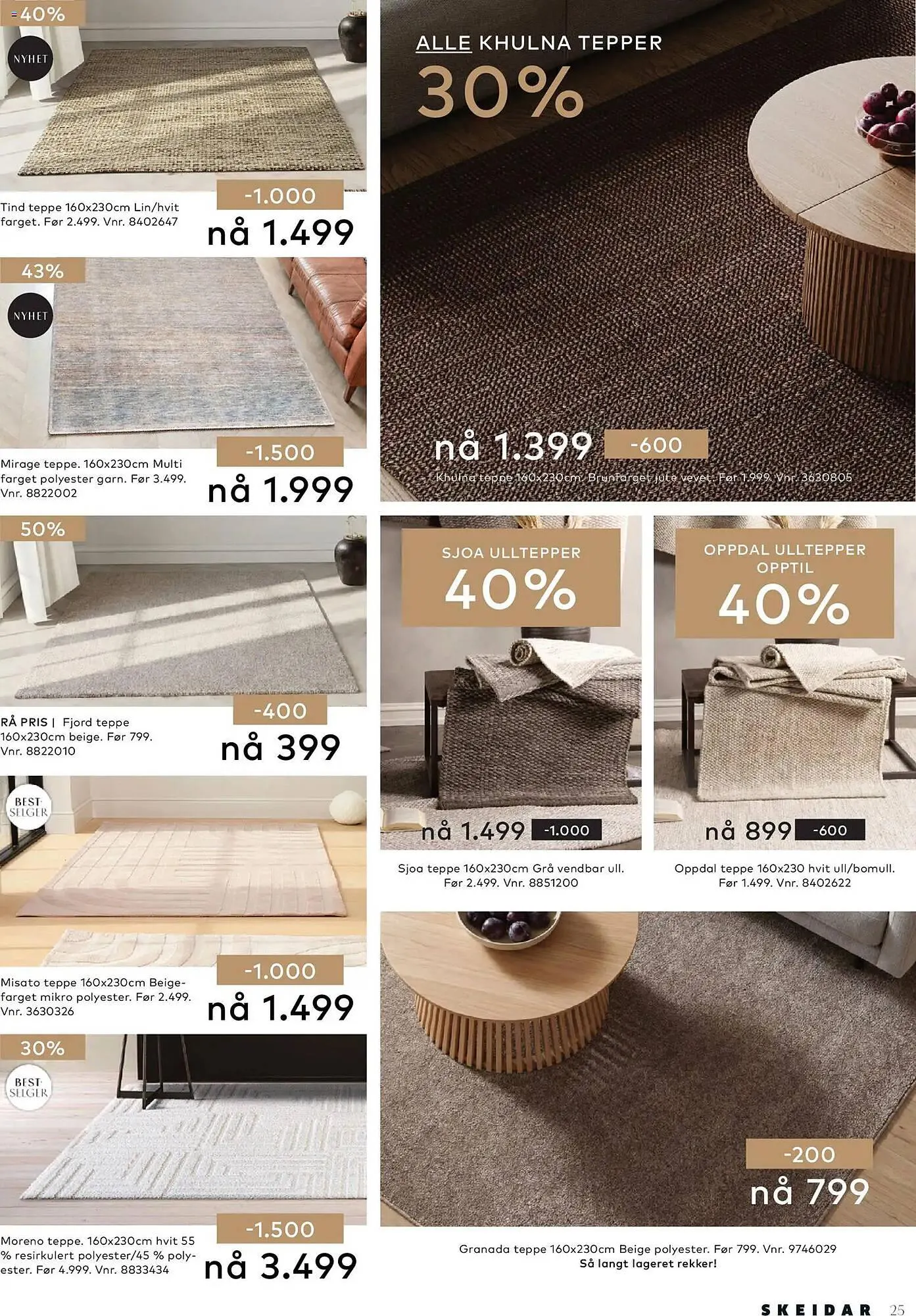 Skeidar kundeavis fra 13. april til 19. april 2026 - kundeavisside 25