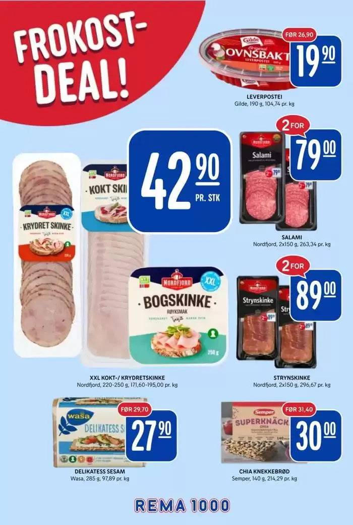 Spesialtilbud for deg fra 16. februar til 22. februar 2025 - kundeavisside 16