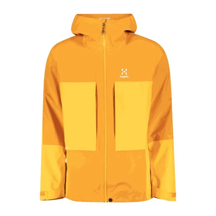 ROC Explore Proof Jacket, skalljakke, herre, Gul