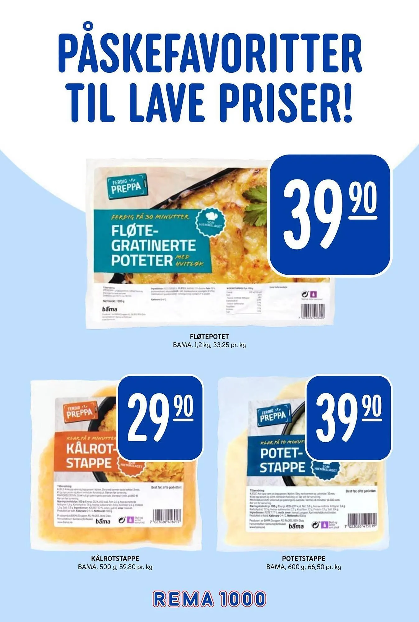 Rema 1000 kundeavis fra 30. mars til 5. april 2026 - kundeavisside 14