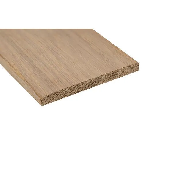 Solid Terskel m10 flat 14x92x989 underliggende hvitpigmentert lakk