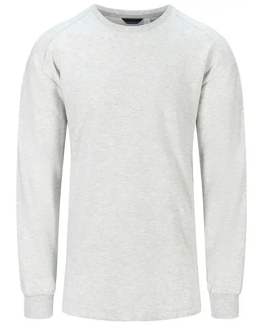 Tufte M Puffin Sweater Light Grey M
