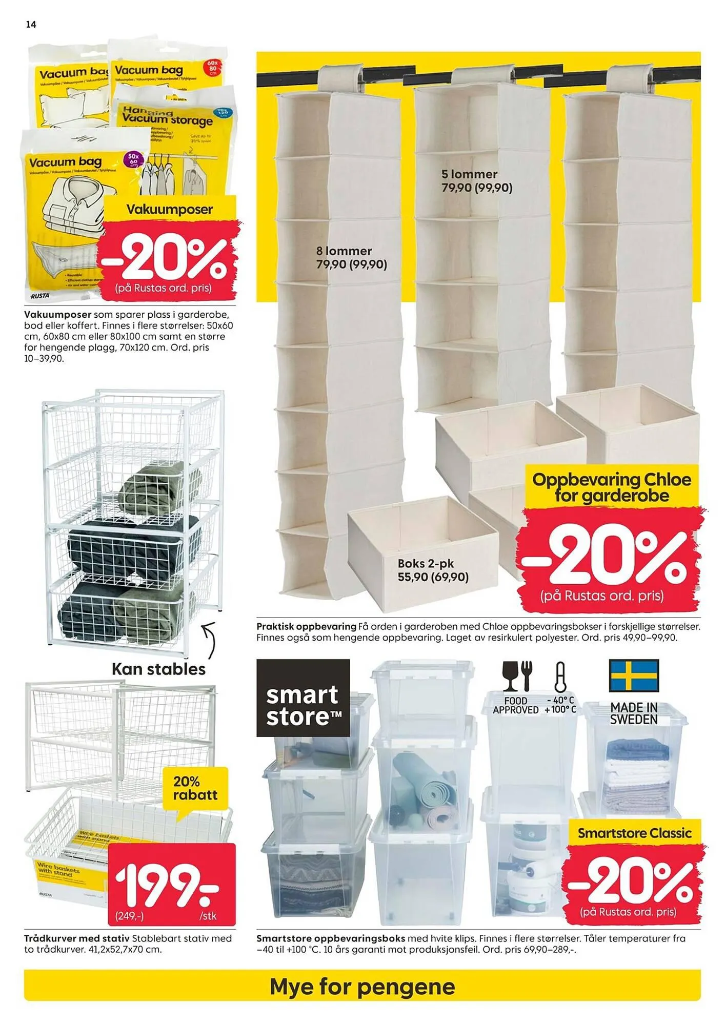 Rusta Kundeavis fra 11. september til 16. september 2023 - kundeavisside 14