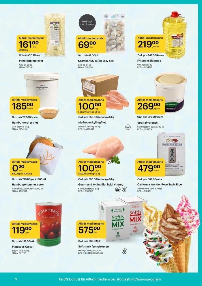 Alt Du Trenger, Alltid Billig fra 8. juli til 10. august 2024 - kundeavisside 9