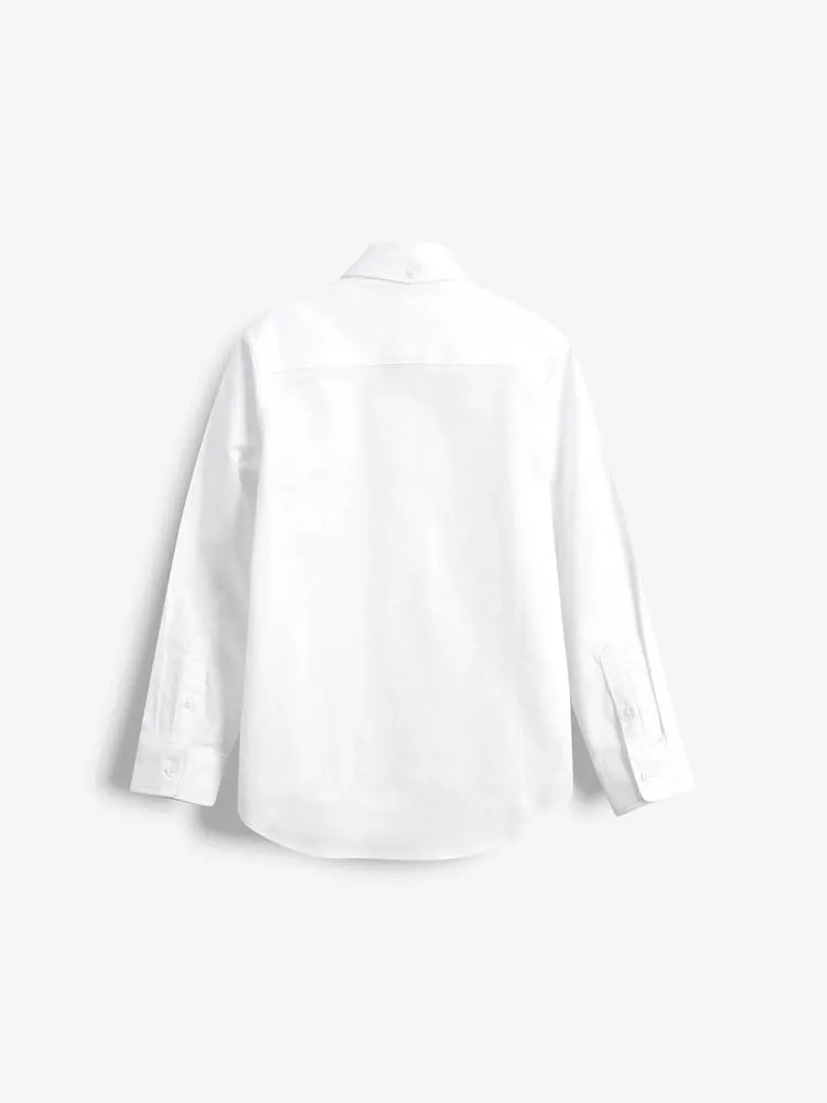 White Single Oxford Shirt (3-16yrs)