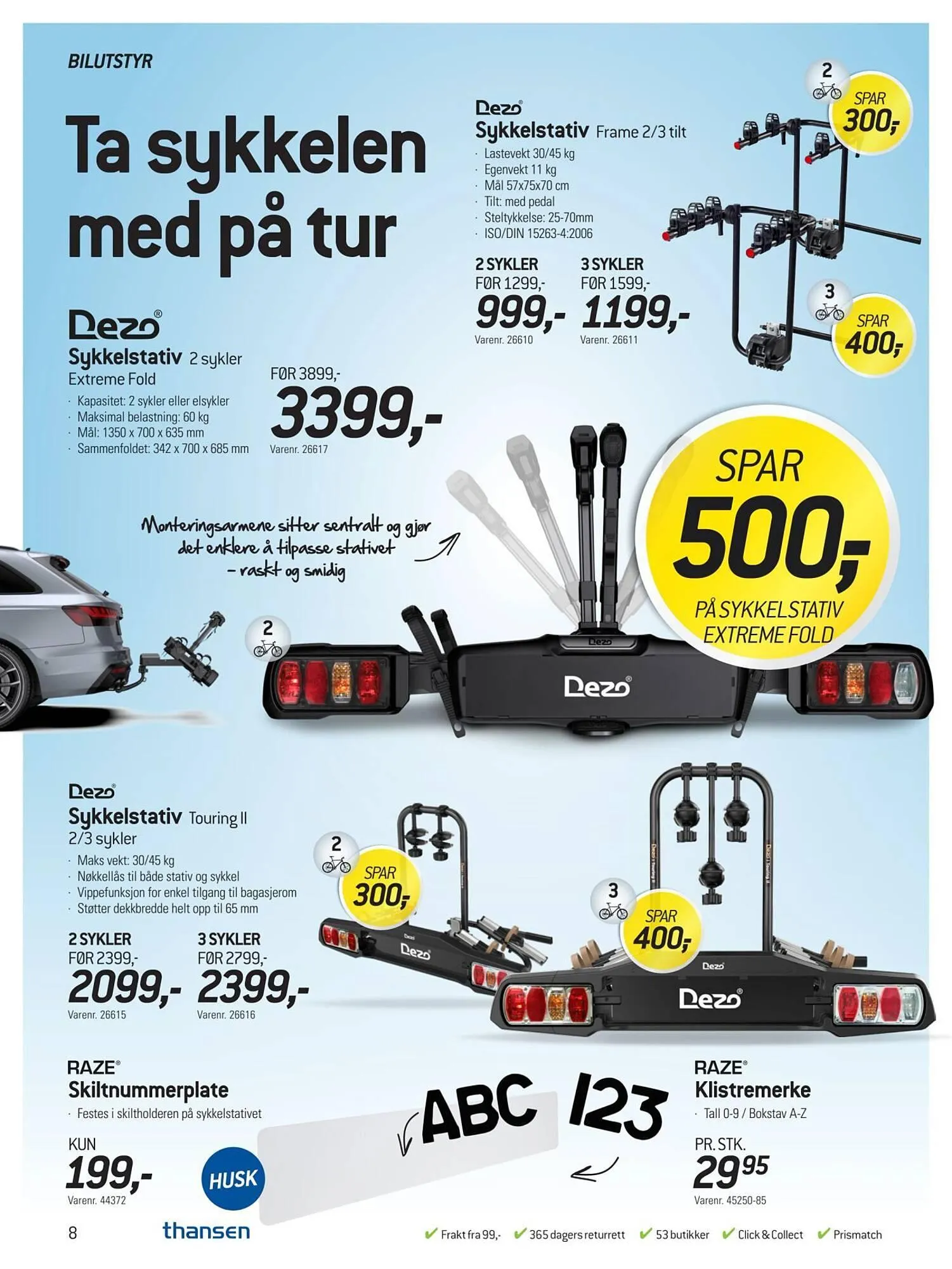 Thansen kundeavis fra 24. april til 29. mai 2026 - kundeavisside 8