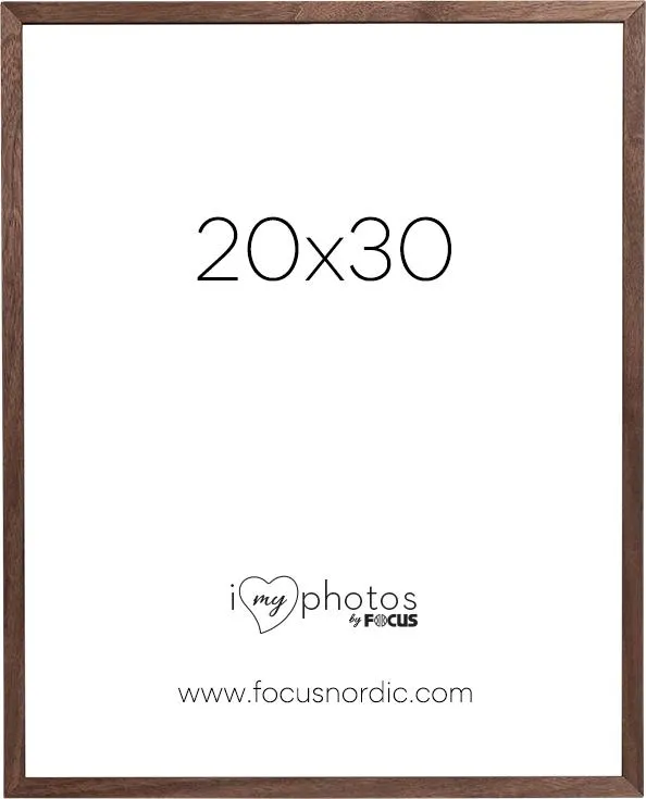 Ramme Focus Soul Walnut Veneer