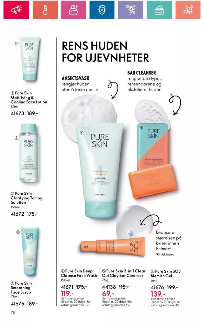 ORIFLAME Kundeavis fra 26. oktober til 9. november 2024 - kundeavisside 78