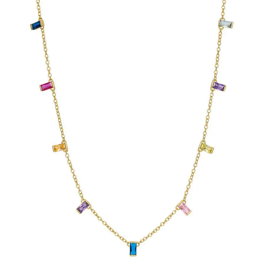 Halskjede 925 Forgylt Sølv