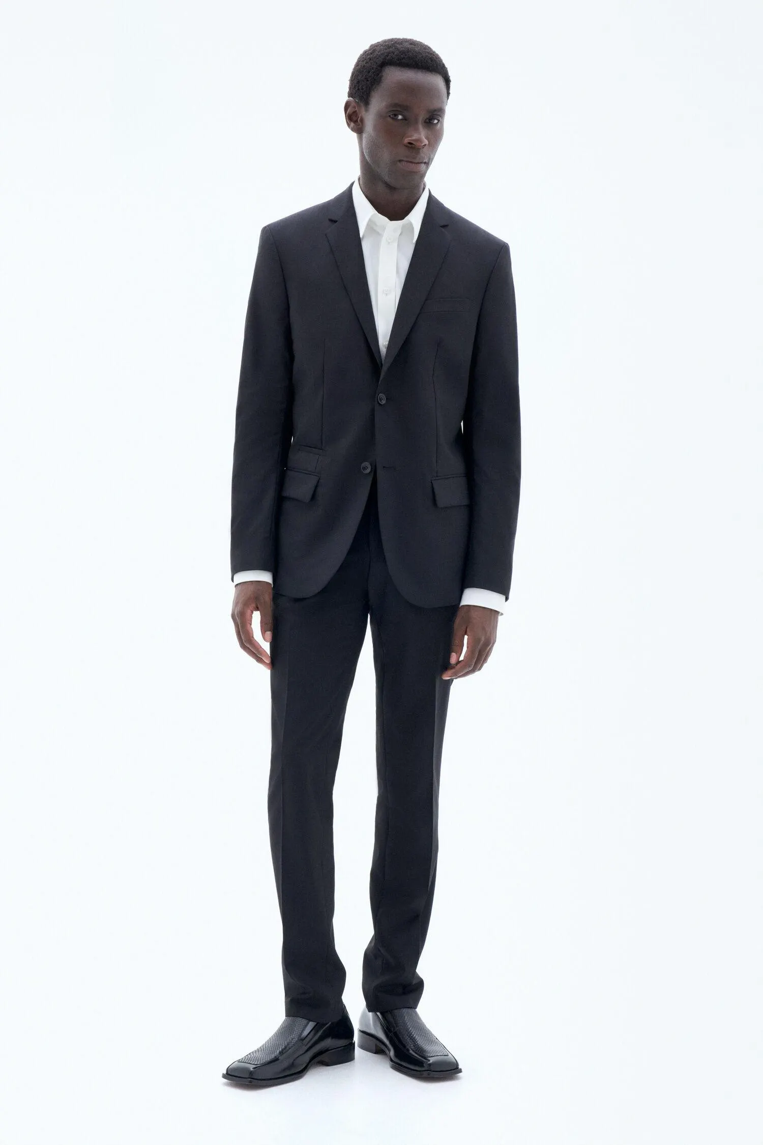 Rick Wool Jacket Black