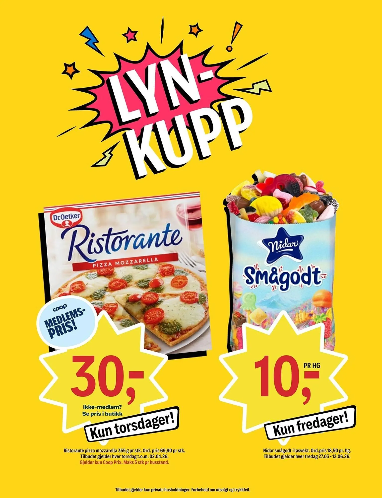 Coop Prix kundeavis fra 30. mars til 5. april 2026 - kundeavisside 14
