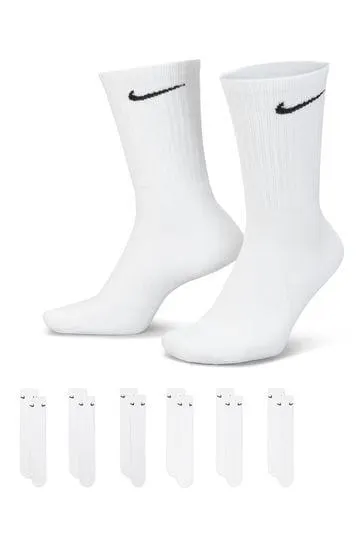 Nike Everyday Cushioned 6 Pack Socks