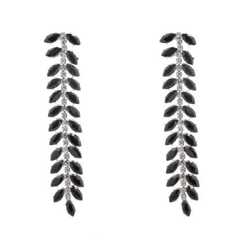 Ear 218 silver Black