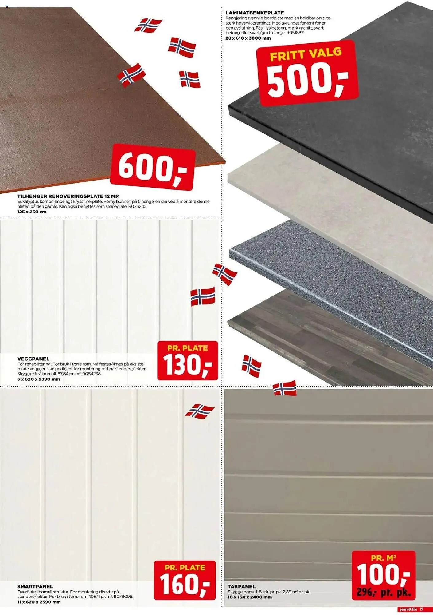 Jem & fix kundeavis fra 23. mars til 28. mars 2026 - kundeavisside 19