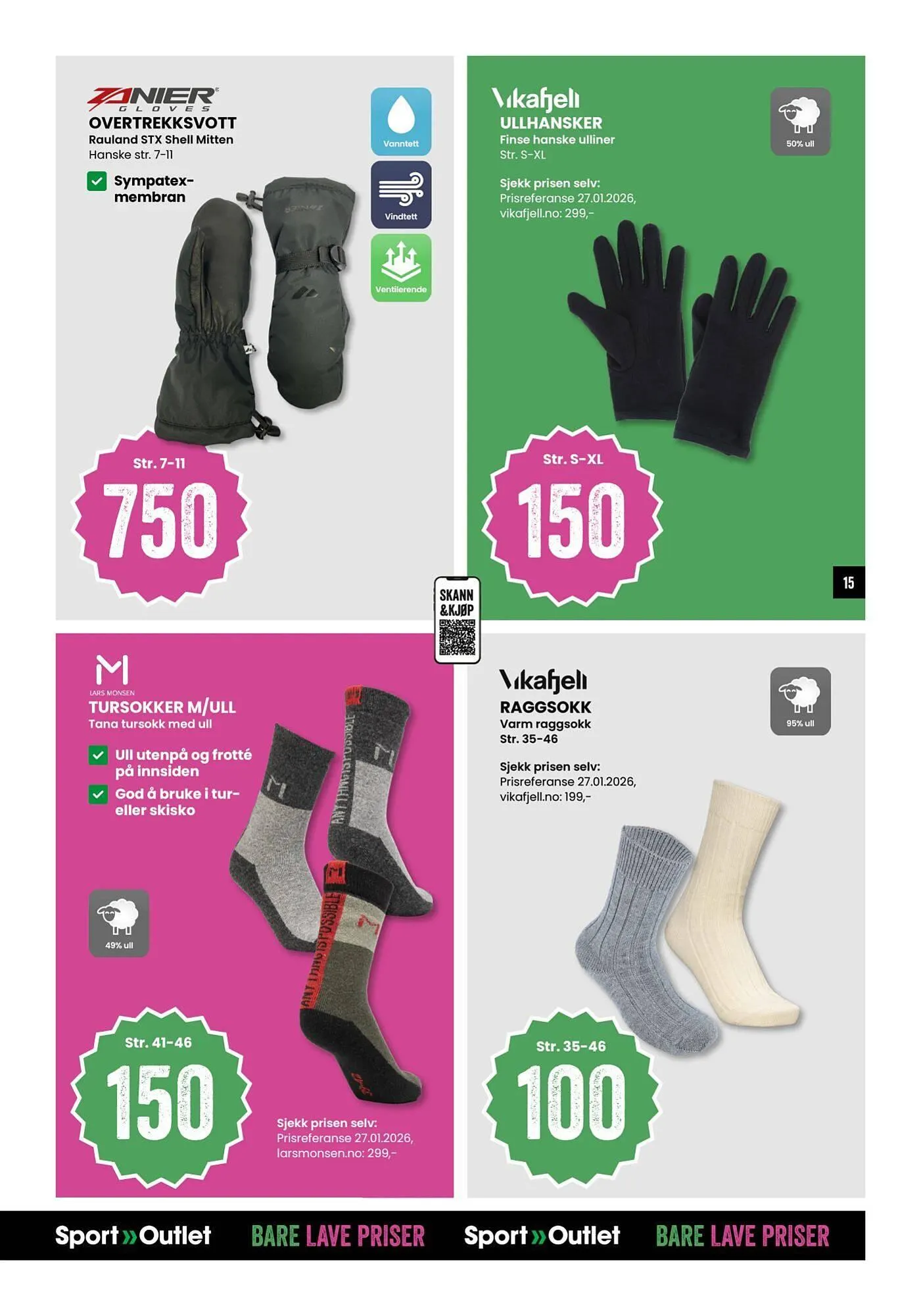 Sport Outlet kundeavis fra 10. februar til 23. februar 2026 - kundeavisside 15