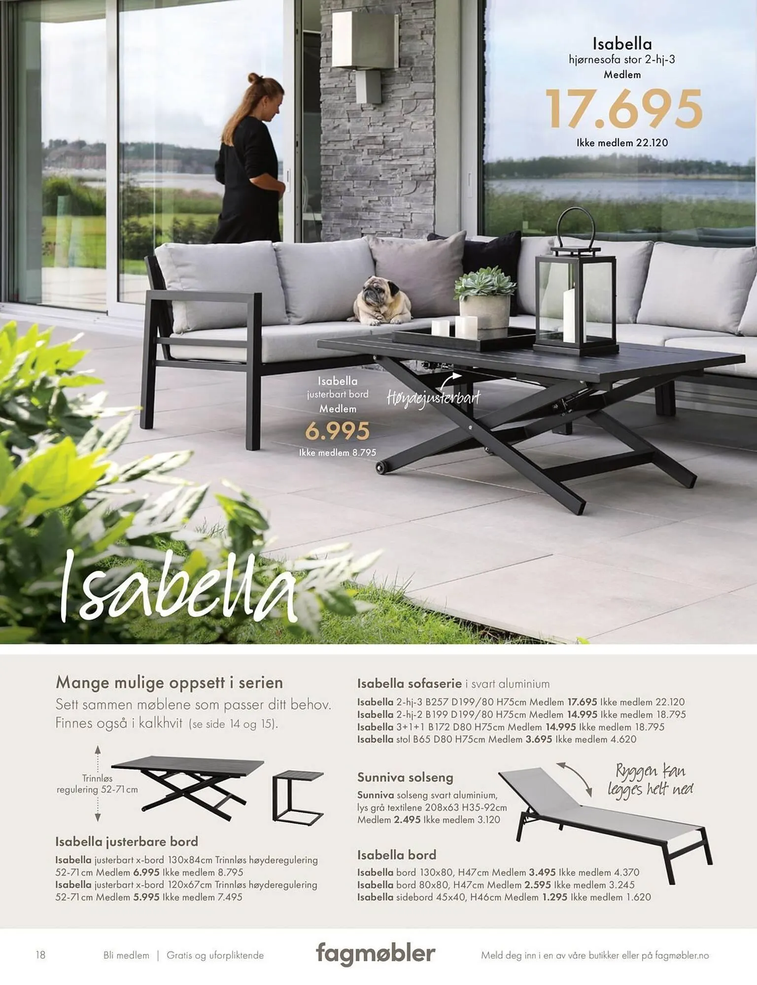 Fagmøbler kundeavis fra 1. mars til 14. mars 2026 - kundeavisside 18