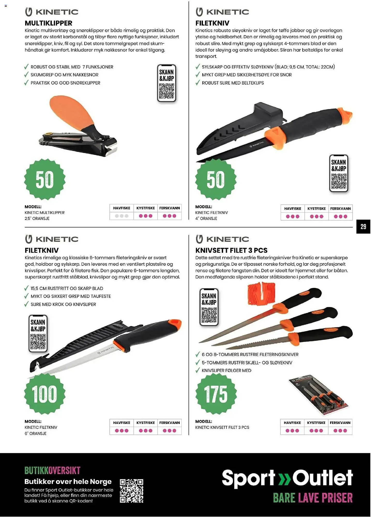 Sport Outlet kundeavis fra 5. mai til 30. august 2026 - kundeavisside 29
