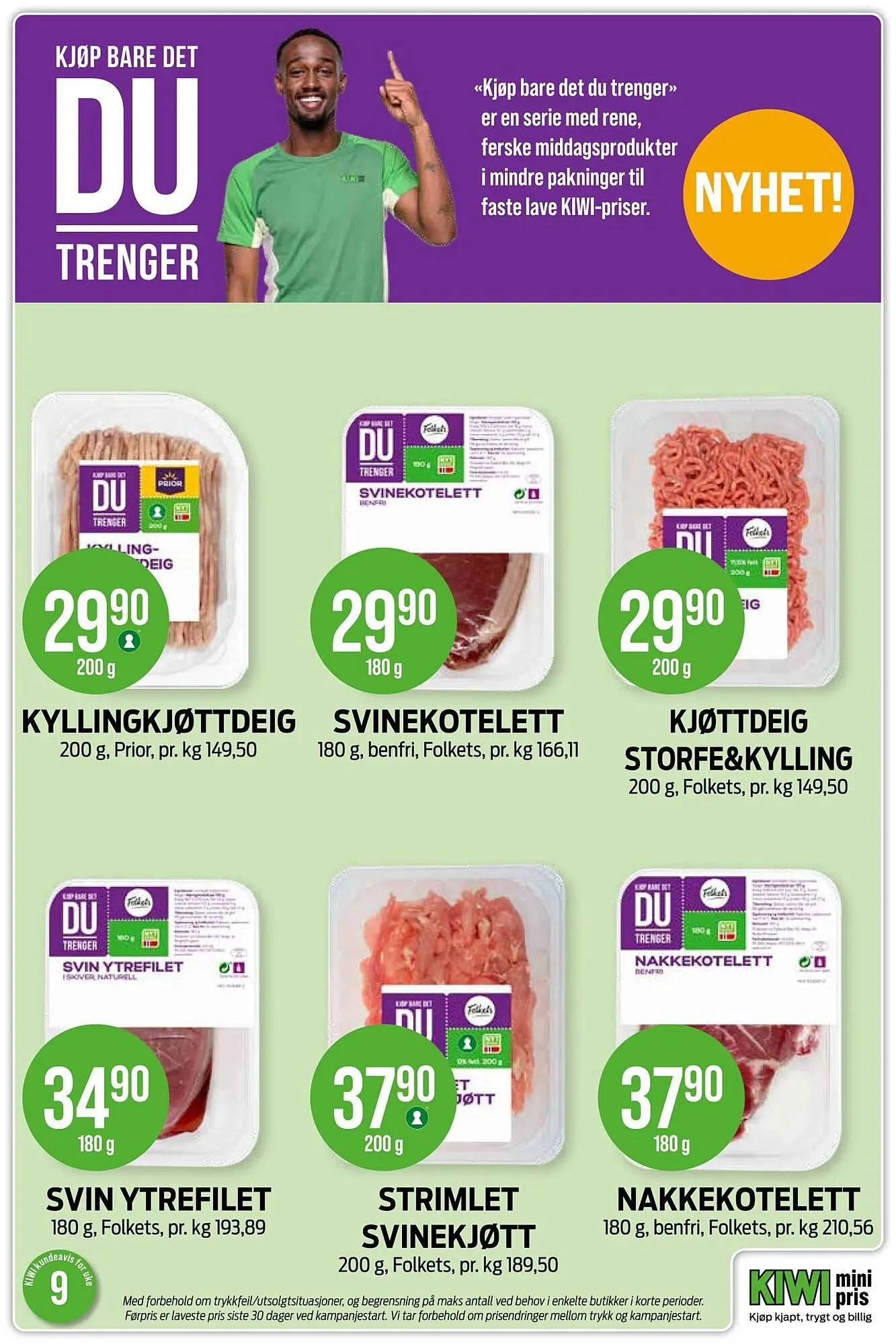 Kiwi kundeavis fra 23. februar til 2. mars 2026 - kundeavisside 30