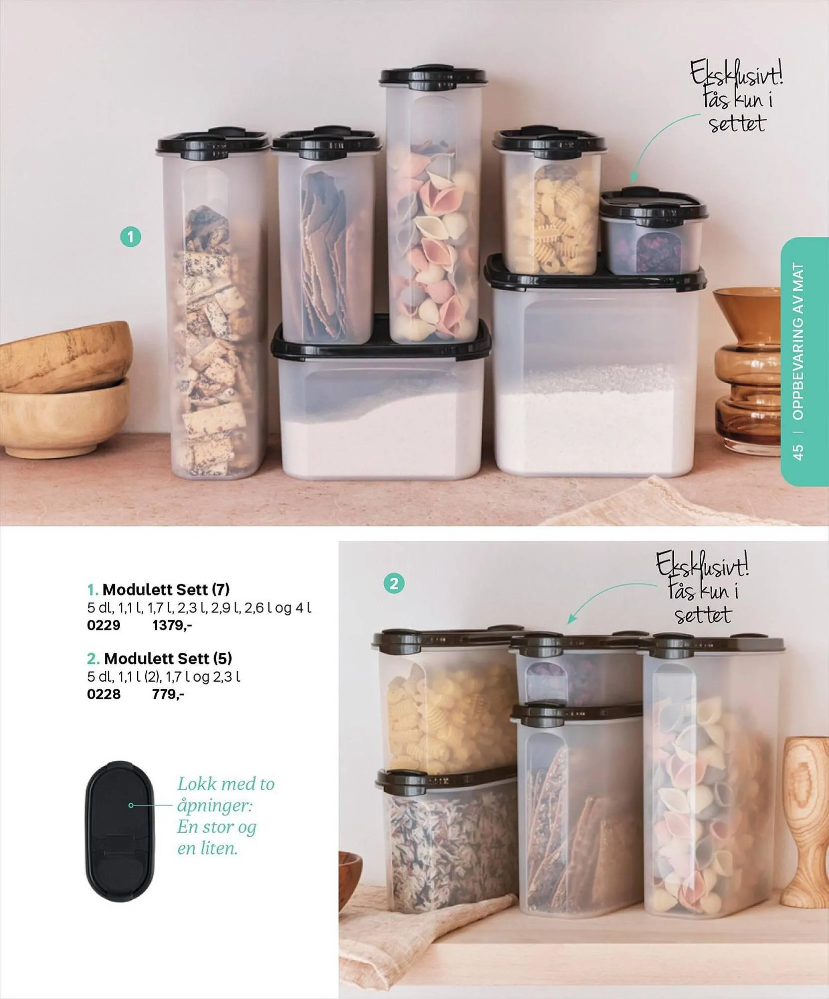 Tupperware Kundeavis fra 6. mars til 31. august 2023 - kundeavisside 45
