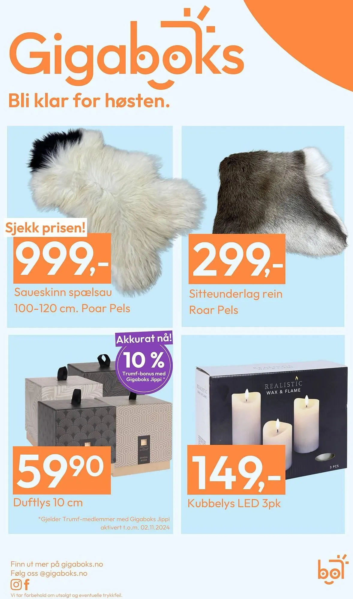 Gigaboks Kundeavis fra 15. oktober til 18. oktober 2024 - kundeavisside 33