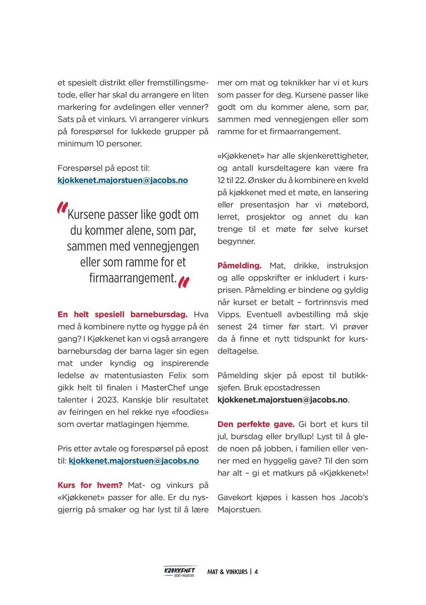 Jacobs Kundeavis fra 1. september til 31. desember 2025 - kundeavisside 4