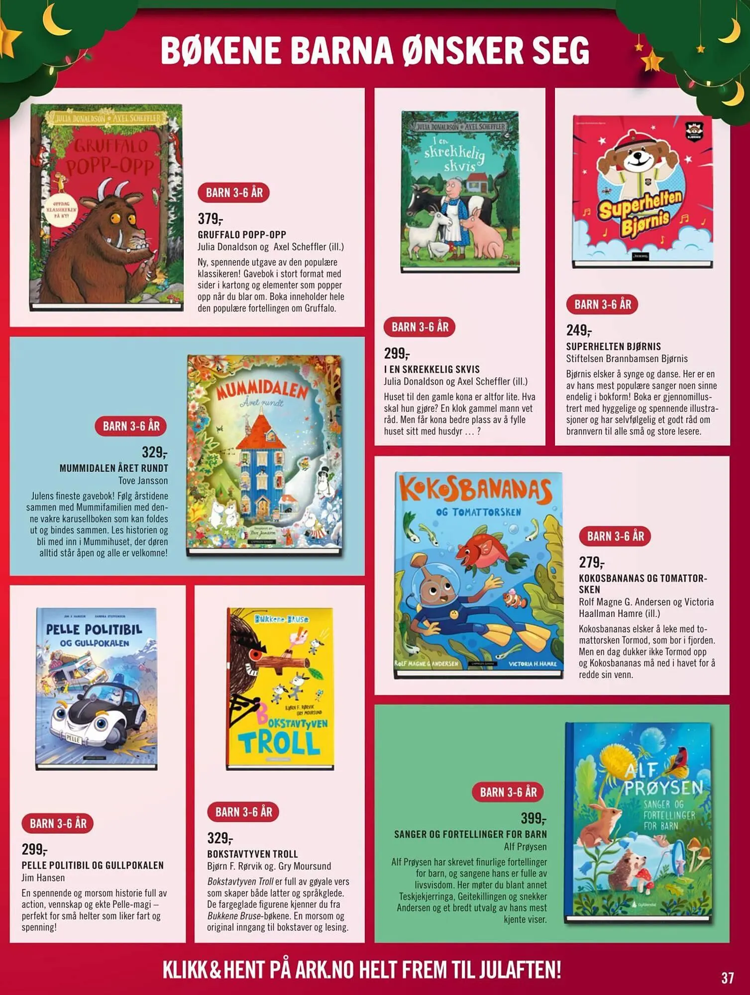 Ark Bokhandel kundeavis fra 1. desember til 25. desember 2025 - kundeavisside 37