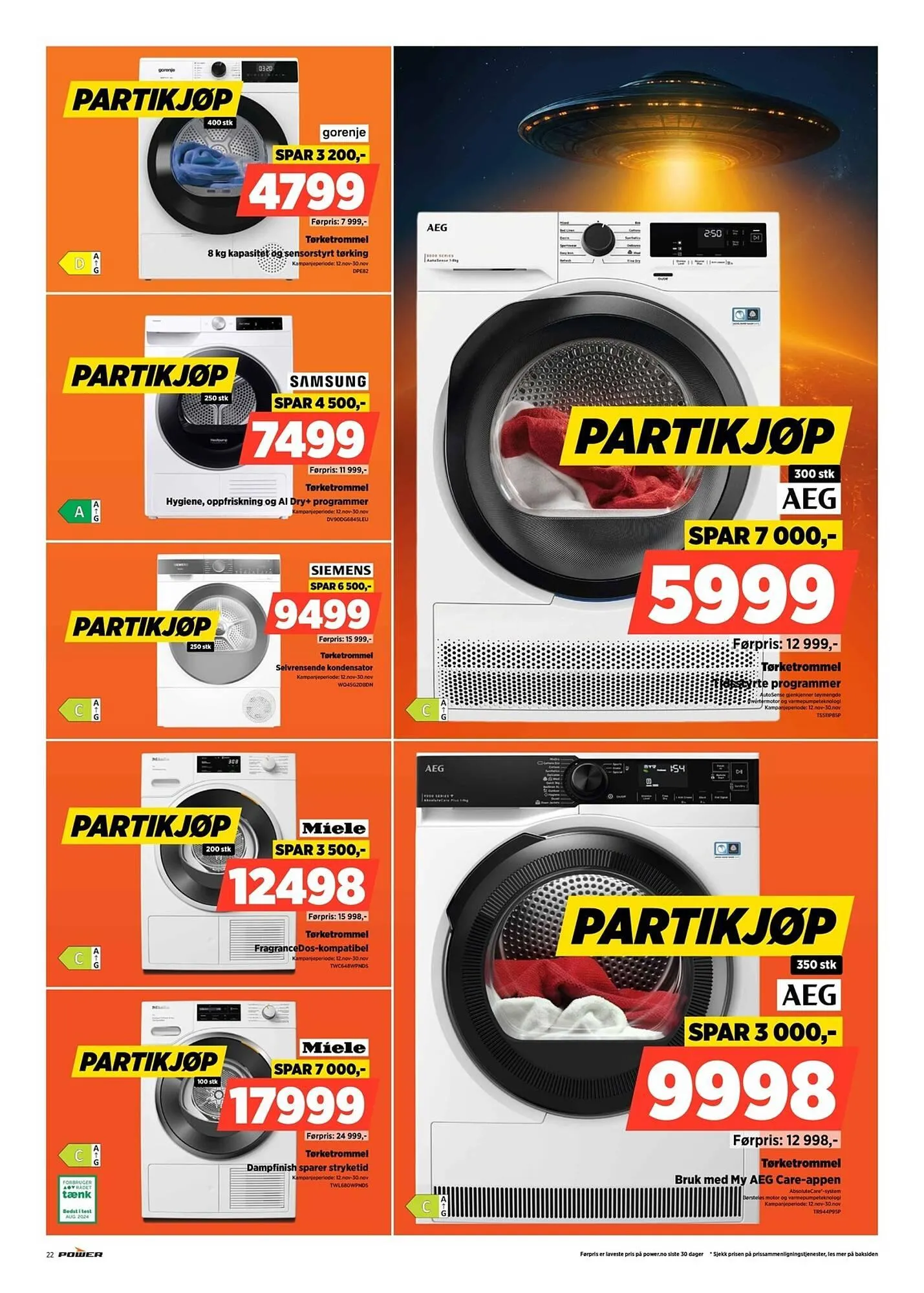 POWER kundeavis fra 17. november til 23. november 2025 - kundeavisside 22