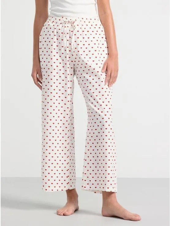 Pyjamasbukse i seersucker