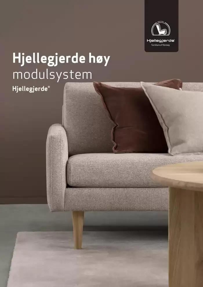 Fagmøbler Hjellegjerde Høy modulsofa - 1