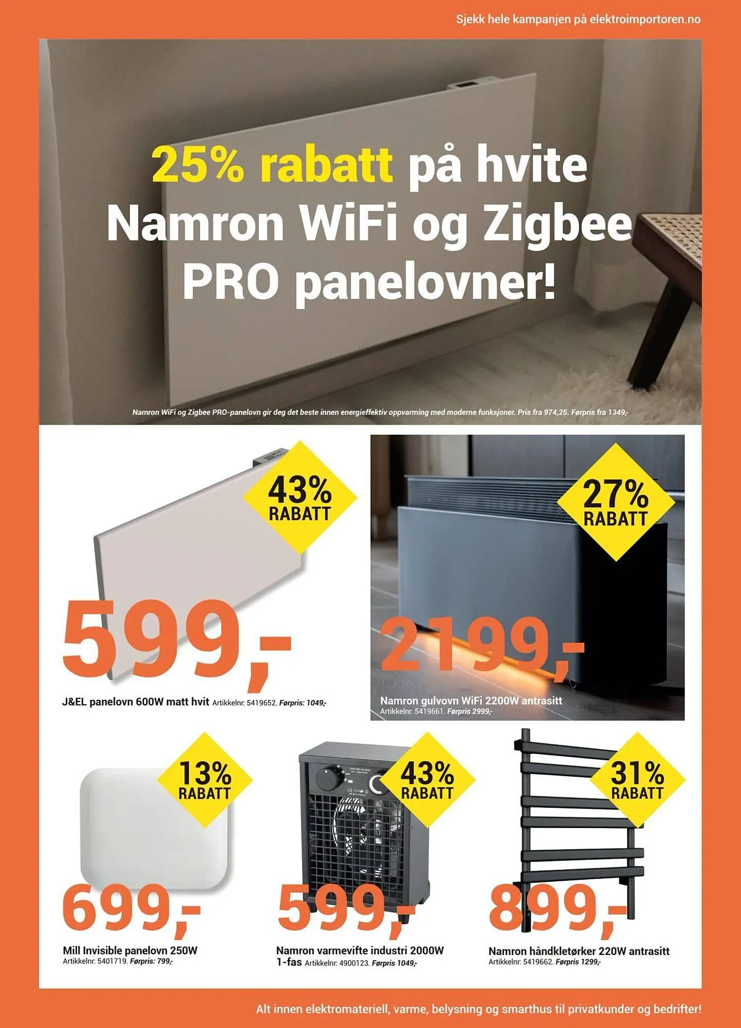 Elektroimportøren kundeavis fra 15. februar til 9. mars 2026 - kundeavisside 7