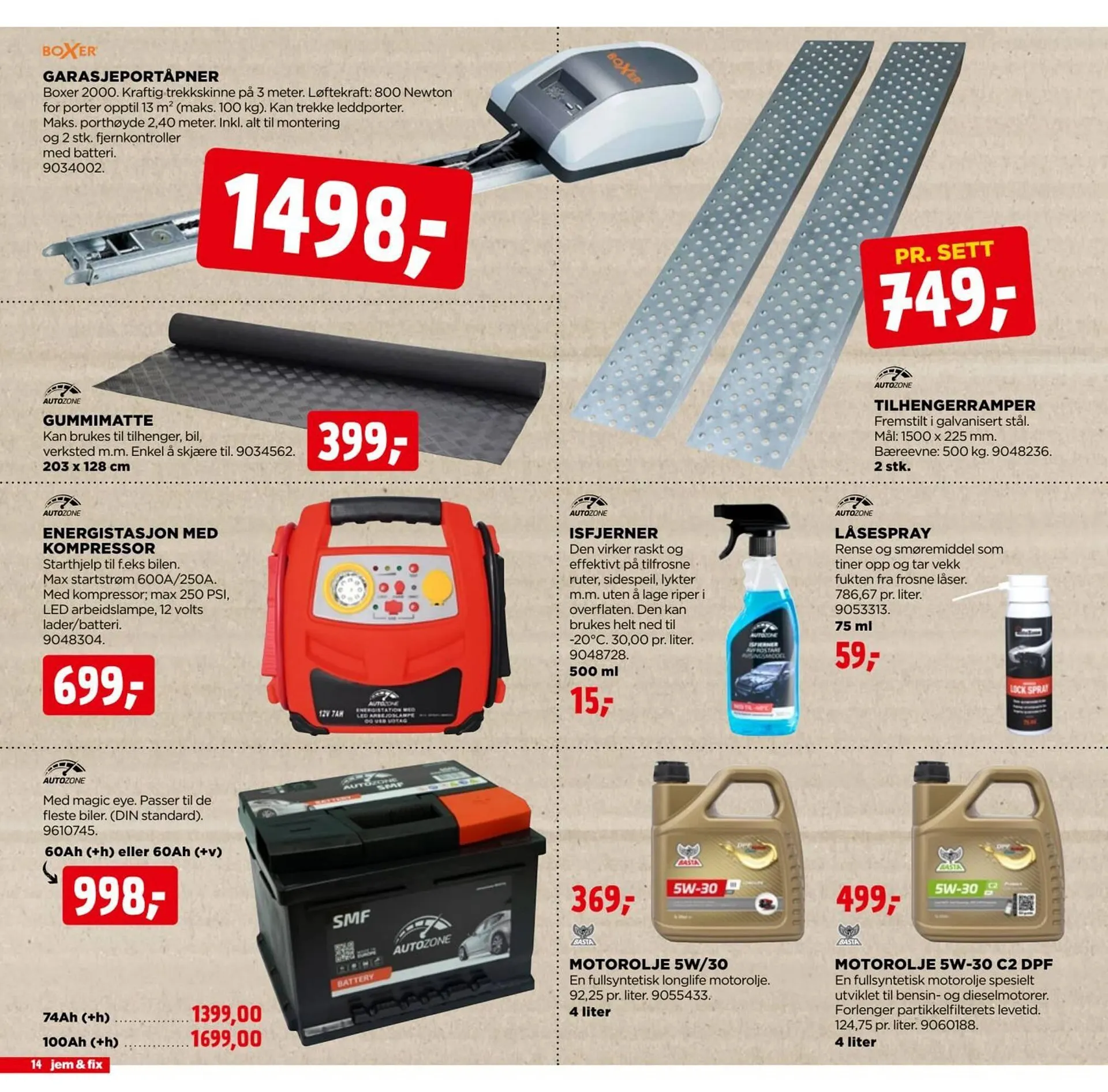 jem & fix Kundeavis fra 11. januar til 25. januar 2025 - kundeavisside 14