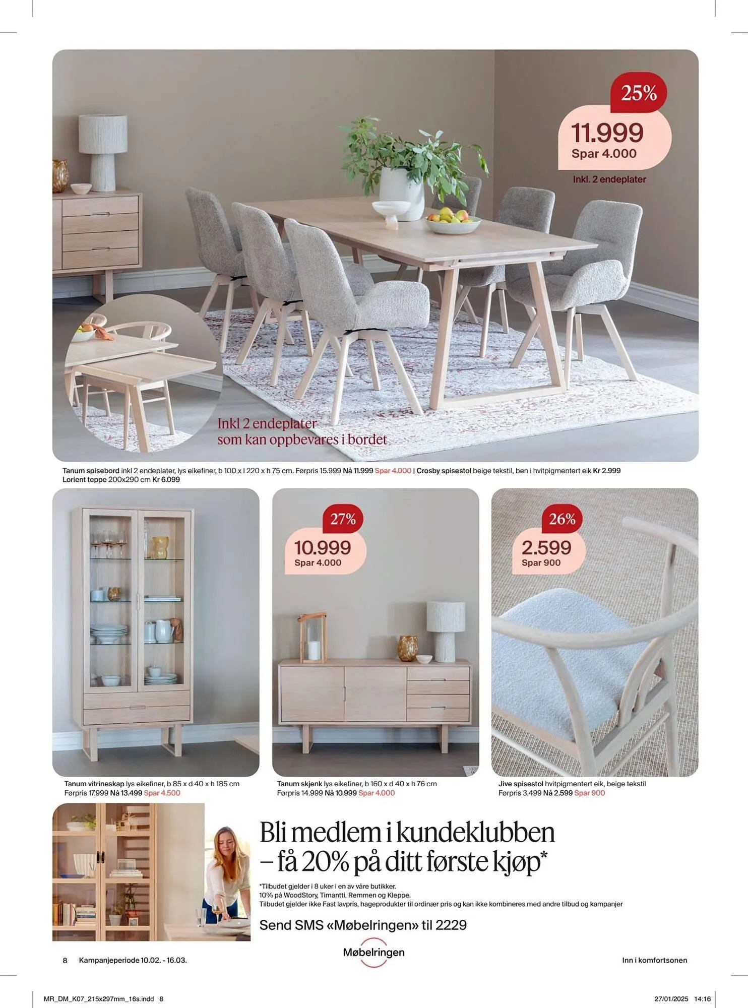 Møbelringen Kundeavis fra 9. februar til 16. mars 2025 - kundeavisside 8