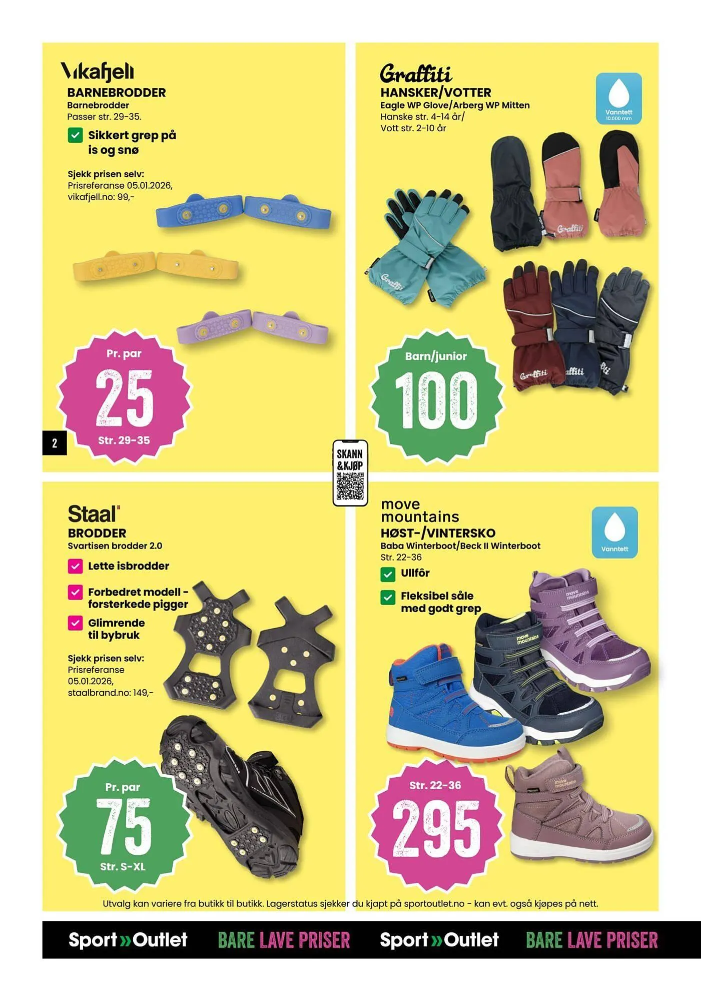 Sport Outlet kundeavis fra 20. januar til 2. februar 2026 - kundeavisside 2