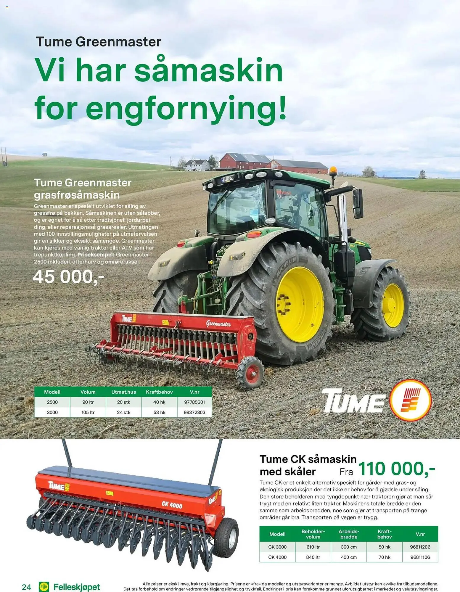 Felleskjøpet kundeavis fra 18. mars til 31. desember 2026 - kundeavisside 24