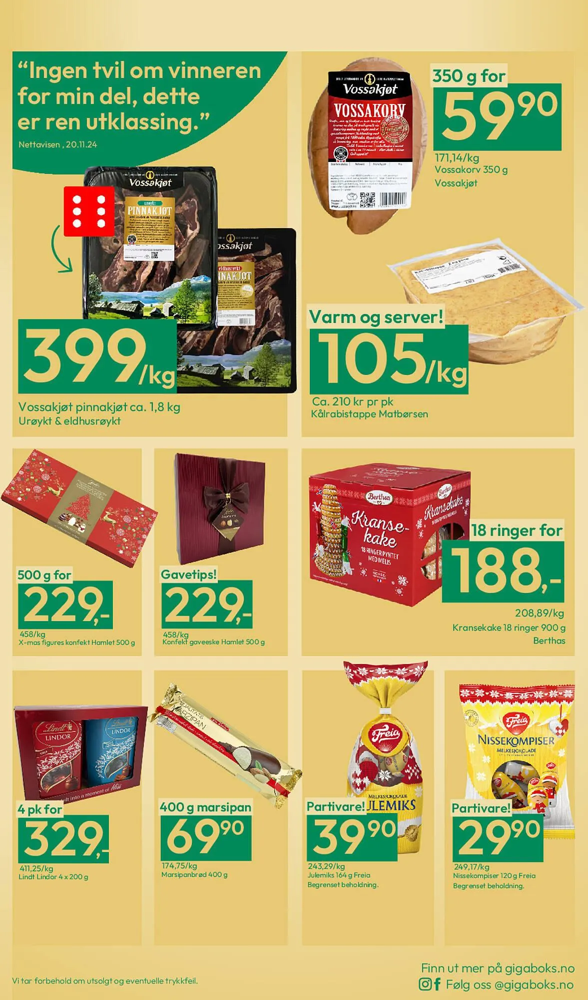 Gigaboks Kundeavis fra 2. desember til 31. desember 2024 - kundeavisside 6