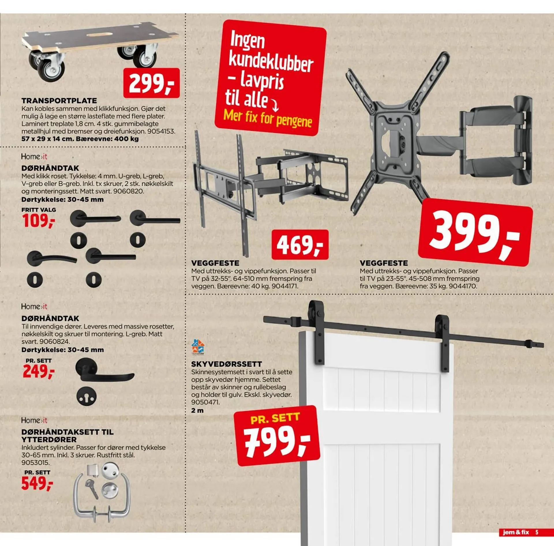 jem & fix Kundeavis fra 11. januar til 25. januar 2025 - kundeavisside 5