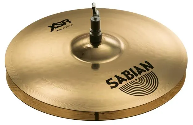 OUTLET | Sabian 14" XSR Medium Hi-Hats Brilliant Finish